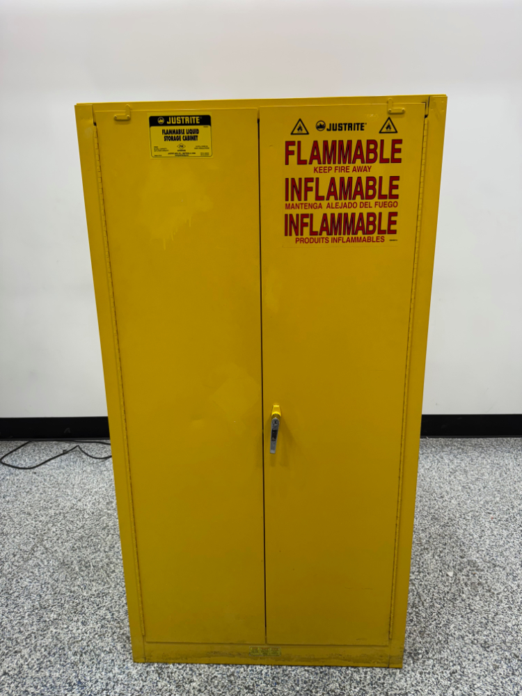 Image of Justrite 60 Gallon Flammable Liquid Storage Cabinet
